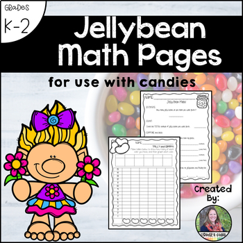Preview of Jellybean Math Pages for Primary Students