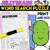 Jellybeans Word Search Puzzle March April Easter Word Sear