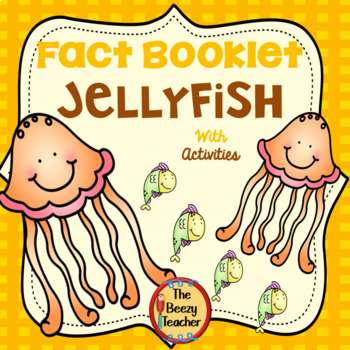 Preview of Jellyfish Fact Booklet | Nonfiction | Comprehension | Craft