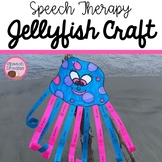 Jellyfish Speech Therapy Craft for Ocean Animal Themes | A