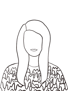 Preview of Jen Stark Coloring Sheet