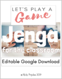 Jenga - Editable Google Download