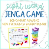 Benchmark Advance High Frequency Words Jenga Game Bundle