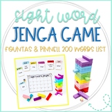 Fountas and Pinnell 200 High Frequency Words Sight Word Je