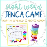 Fountas and Pinnell 25 & 50 High Frequency Words Sight Wor