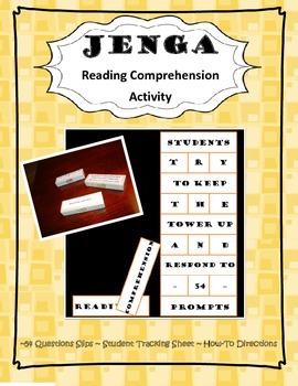 Preview of Reading Comprehension Activity