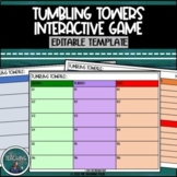 Jenga Tumbling Towers Editable 36 Question Template | Goog