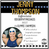 Jenny Thompson: Differentiated Biography Passages & Readin