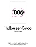 Jen's Halloween Bingo Game