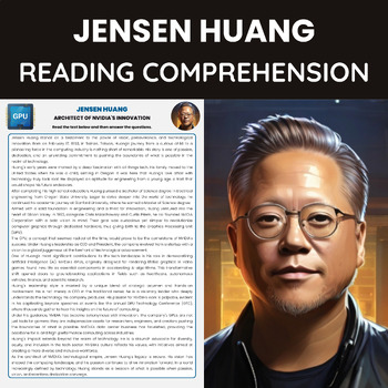 Preview of Jensen Huang Biography Reading for Asian American AAPI Heritage Month