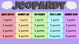 Jeopardy Addition and Subtraction Bundle