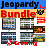 Jeopardy Bundle Full Year Activities and Growing Group All