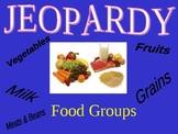 Jeopardy Food Group Game Nutrition