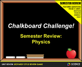 Jeopardy Game - Physics Semester Review - Motion, Forces, 