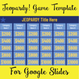 Jeopardy Game Template for Google Slides