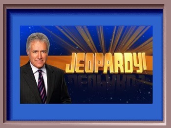 Preview of Jeopardy Game for Equations & Inequalities (6th Grade Common Core)