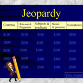 Jeopardy Grammar Review