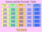 Jeopardy Periodic Table Game (30 Elements)