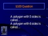 Jeopardy PowerPoint: Geometry Review