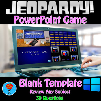 Preview of Jeopardy PowerPoint Game