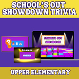 Jeopardy Quiz Summer End of the Year Activity Upper Elementary