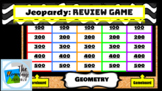 Jeopardy Review Game(Geometry) Polygons, Triangles, Symmet