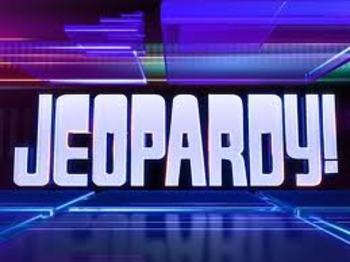 Preview of Jeopardy Review Game for Space Test