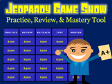 Understanding Tenths Review: Math Jeopardy Game Show