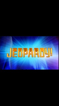 Preview of Jeopardy Review With Google Slides