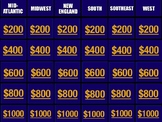United States Capitals Jeopardy