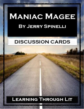 Preview of Jerry Spinelli MANIAC MAGEE - Discussion Cards (Answer Key Included)