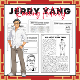 Jerry Yang - Reading Activity Pack | AAPI Heritage Month A