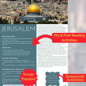 jerusalem coursework