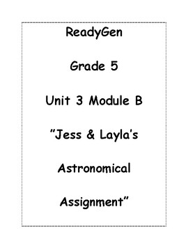 Preview of Jess & Layla's Astronomical Assignment Pracket