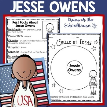 Preview of Jesse Owens Activities