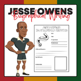 Jesse Owens Biographical Writing | Black History Month Activities