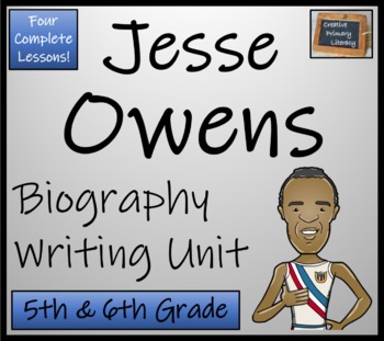 Preview of Jesse Owens Biography Writing Unit | 5th Grade & 6th Grade