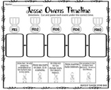 Free Jesse Owens Timeline - 1st and 2nd Grade Life and Ach