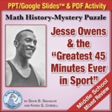 Jesse Owens Track & Field Star | Middle School Math Review