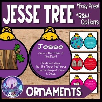 Preview of Jesse Tree Advent Ornaments {with explanation}