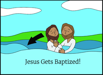 jesus baptism craft
