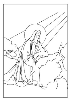 Jesus Coloring Pages for Kids: Printable Collection of Messiah-Themed Art