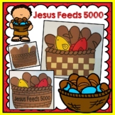 Jesus Feeds 5000 Craft, Miracle of Jesus