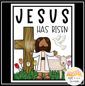 Preview of Jesus Has Risen - Easter Poster Freebie