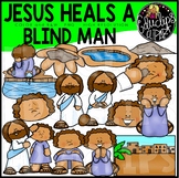 Jesus Heals A Blind Man Clip Art Set {Educlips Clipart}