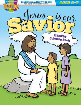 Jesus Is Our Savior Easter Coloring Book by Warner Press Kids | TpT