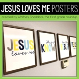 Jesus Loves Me Posters