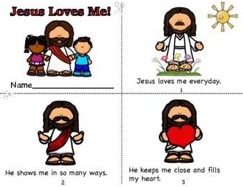 34+ Jesus Loves Me Coloring Pages Printables