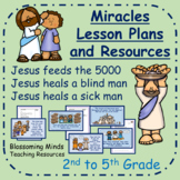 Jesus' Miracles 3 week unit 2 / 2nd to 5th grade