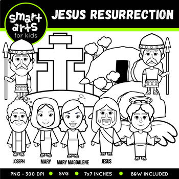 jesus resurrection drawing
